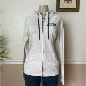 Victoria's Secret Sport Y2K Vintage Classic Zip-Up Sweatshirt Hoodie Sweater